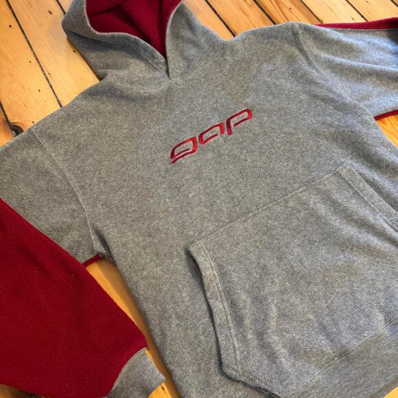 Vintage Y2K 2000s Gap Fleece Hoodie - Picture 1 of 4